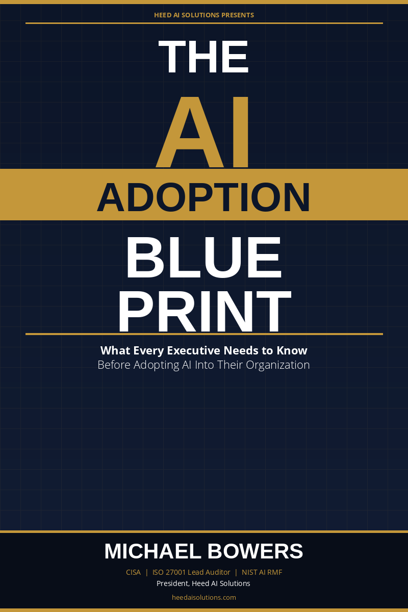 The AI Adoption Blueprint, book cover